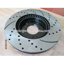 Brake rotor ,drill and slot brake disc